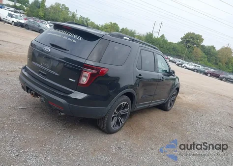 2015 Ford Explorer Sport из США, поврежденный, VIN 1FM5K8GT2FGA06358